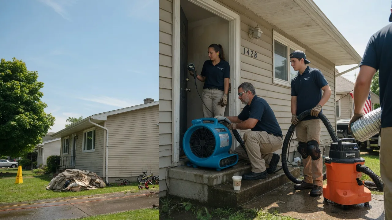 Water Damage Restoration in Scott Air Force Base, IL near me
